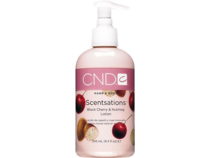 CND SCENTSATIONS™ Pleťové mléko třešeň a muškátový oříšek (245ml)