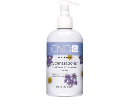 CND SCENTSATIONS™ Pleťové mléko sasanka a heřmánek (245ml)