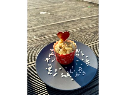 Třešňová bublanina s drobenkou