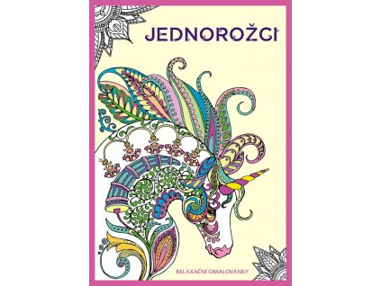 Jednorožci - relaxační omalovánky