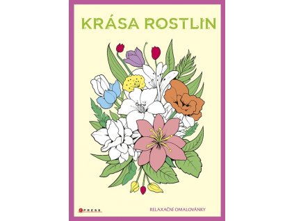 Krása rostlin - relaxační omalovánky