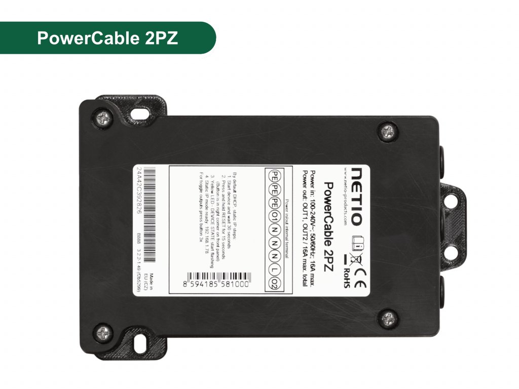 PowerCable 2PZ - NETIO products a.s.