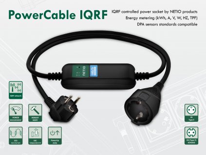 PowerCable IQRF LPWAN power socket