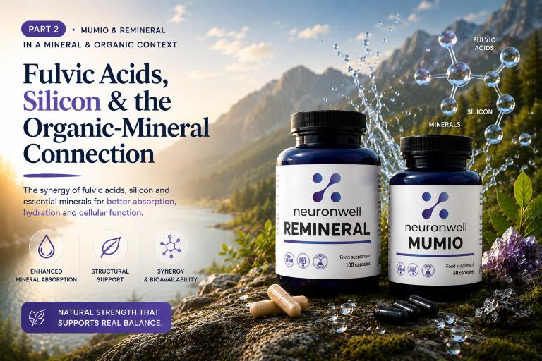 Part 2: Mumio & Remineral – Fulvic Acids, Silicon & the Organic-Mineral Connection