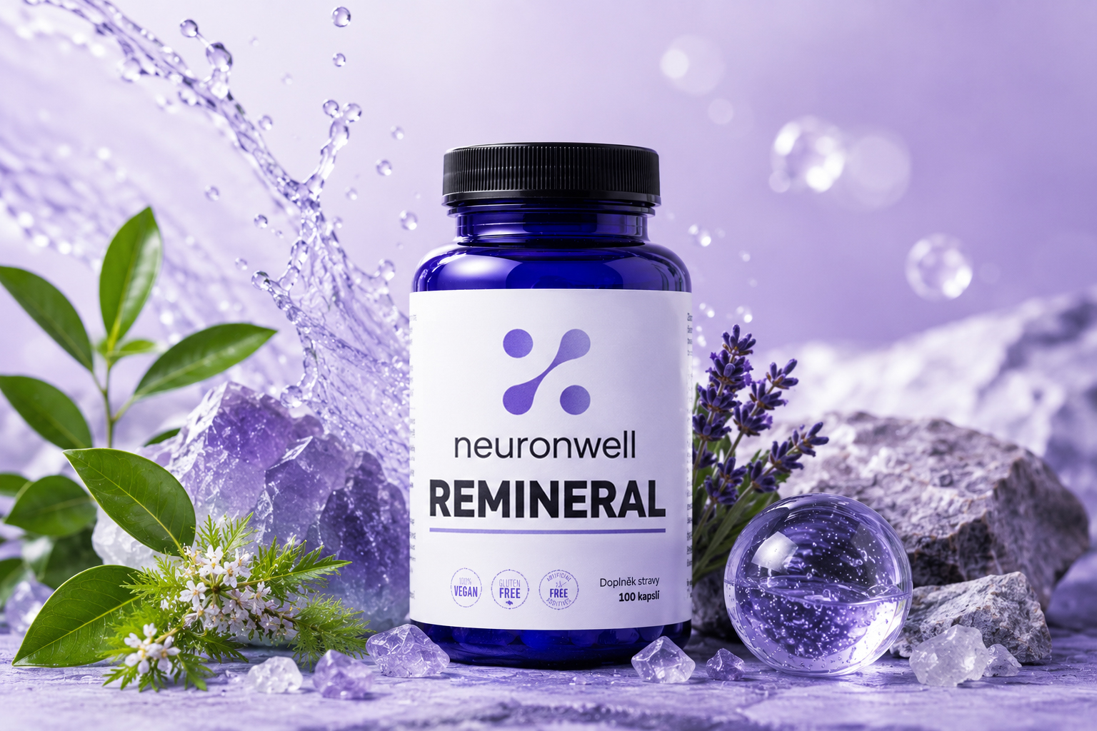 REMINERAL — ČÁST 2. MINERÁLY, ELEKTROLYTY A KŘEMÍK