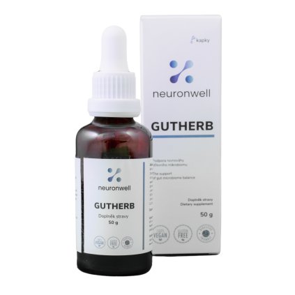 GUTHERB - Bylinný elixír pro zdravá střeva a funkční trávení