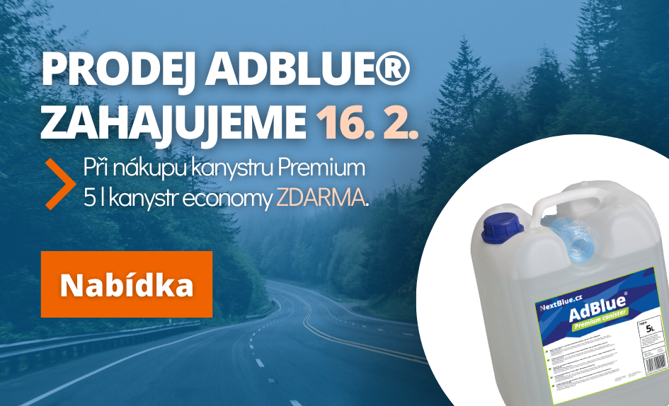 Dárek k premium kanystru Adblue