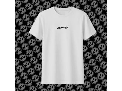 full logo white front