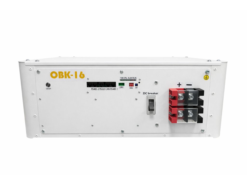 OBK-16 LiFePO₄ baterie 16 kWh pro fotovoltaiku | OBROKOV