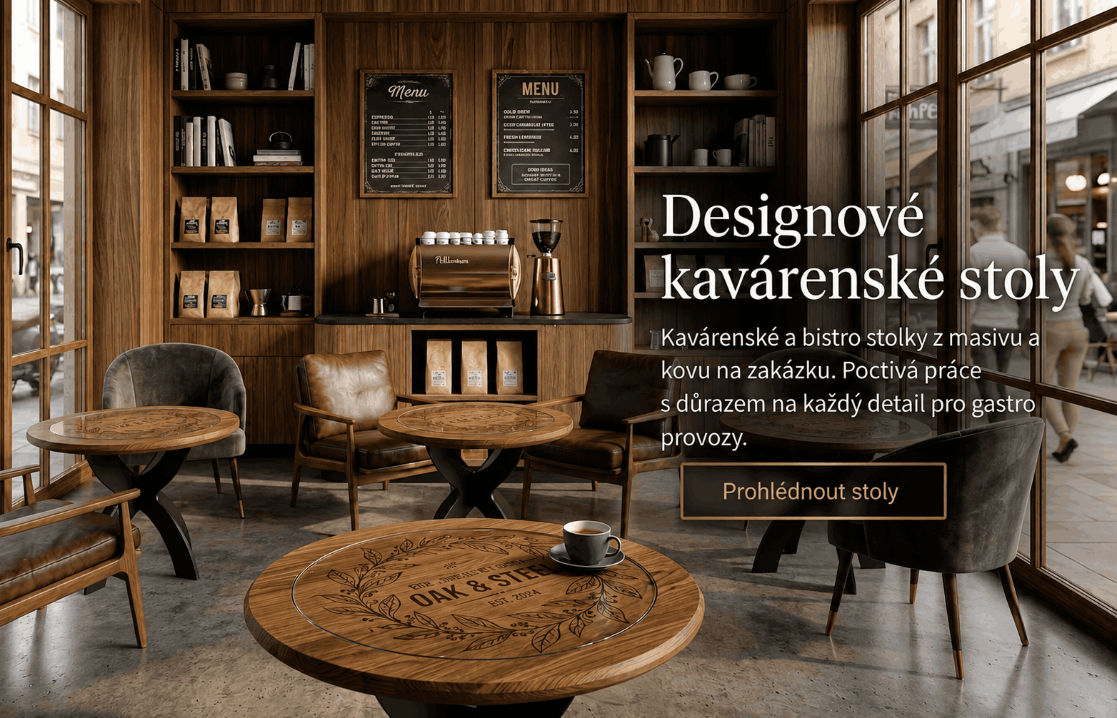 Bistro stolky