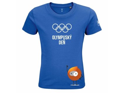 Tričko detské OLYMPIJSKÝ DEŇ (Farba Biela, Veľkosť 2 roky)