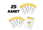 ONFIT Tréninkové karty 25