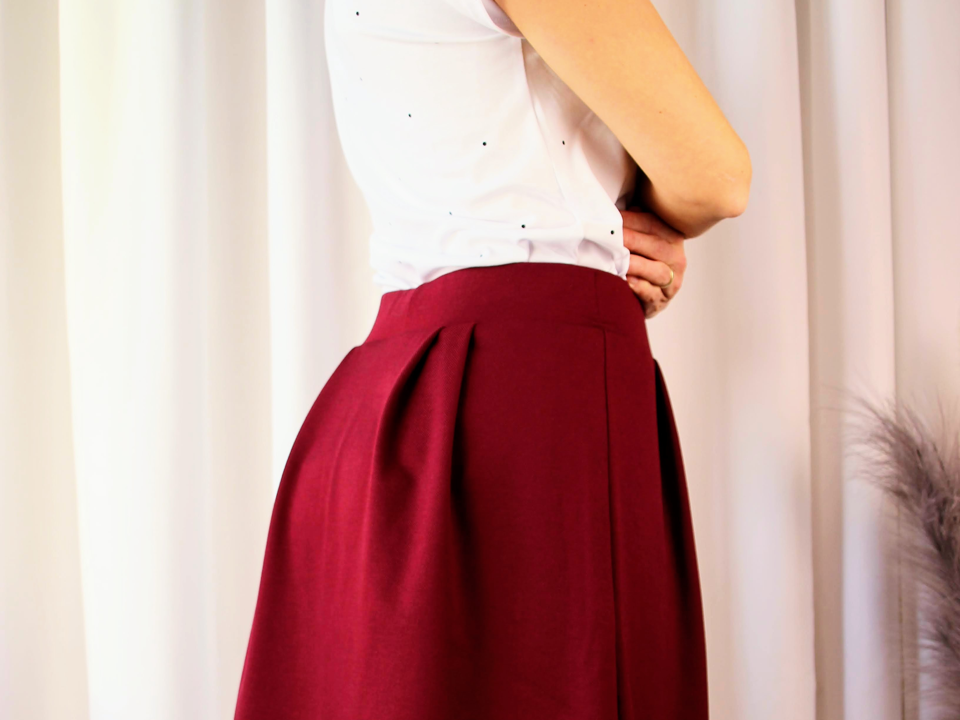 Áčková sukne Seraphia druhý obrázek