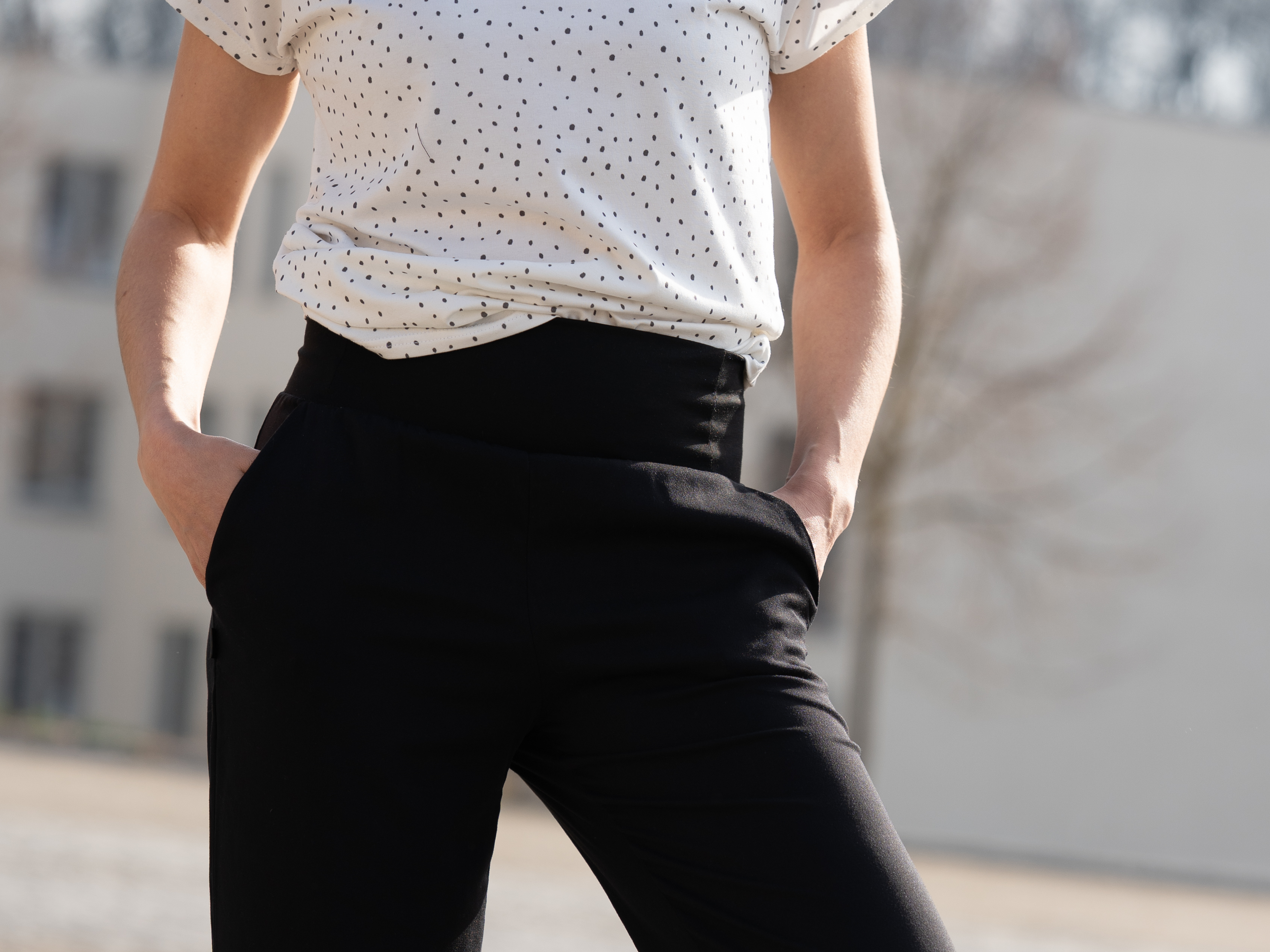 Comfy kalhoty detail