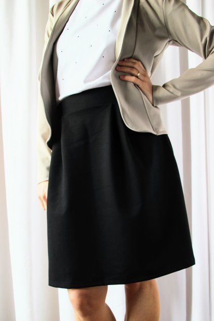 Sukně Elegantka černá