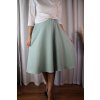 Půlkolová sukně Grace Smooth Elegant  mint