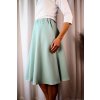 Půlkolová sukně Grace Smooth Elegant  mint
