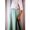 Půlkolová sukně Grace Smooth Elegant  mint