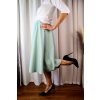 Půlkolová sukně Grace Smooth Elegant  mint