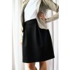 Áčková sukně Seraphia Comfy Elegant  černá