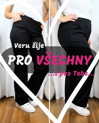 Nešiju kalhoty pro ideální postavy. ✨ Šiju je pro skutečné ženy. ❤ Pro ty s dlouhýma nohama. 👖 Pro ty s kratšíma. 👖 Pro...