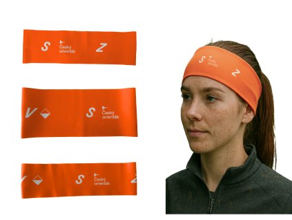 čelenka oranžová SJVZ úzká & široká a