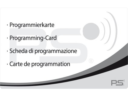 Programovacia RFID karta