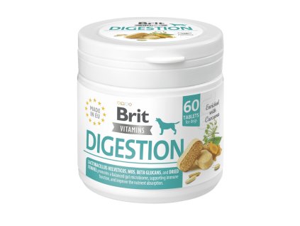 1026 brit vitamins digestion 120 g 60 tablets