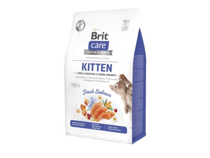 1044 brit care cat grain free kitten gentle digestion strong immunity 0 4 kg