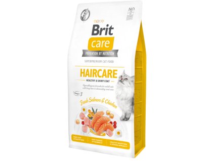 1146 brit care cat grain free haircare healthy shiny coat 7 kg
