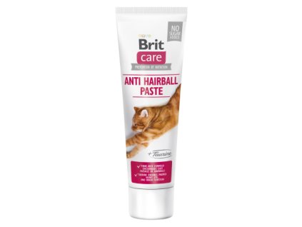 1245 1245 brit care cat paste antihairball with taurine 100 g