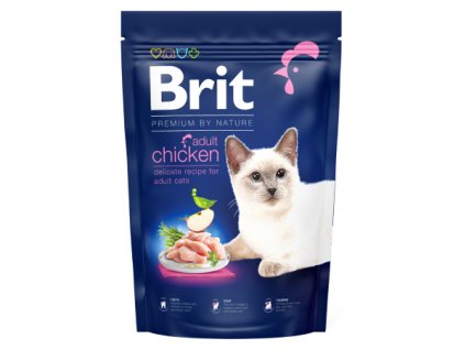 1593 brit premium by nature cat adult chicken 3