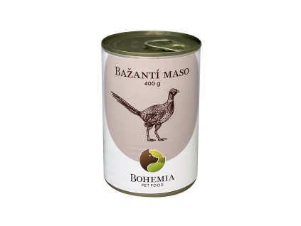 BOHEMIA Bažantí maso ve vlastní šťávě 400g