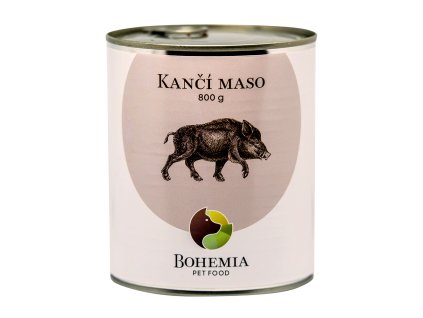 BOHEMIA Kančí maso ve vlastní šťávě 800 g