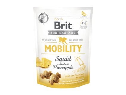 33627 876 876 brit care dog functional snack mobility squid 150 g
