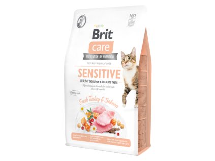 33693 1110 1110 brit care cat grain free sensitive healthy digestion delicate taste 2kg