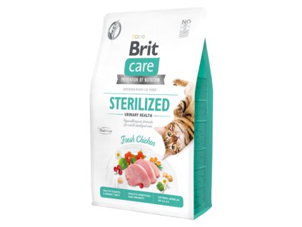 33702 1089 1089 brit care cat grain free sterilized urinary health 2kg