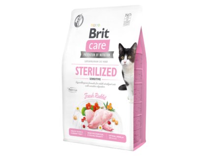 33711 1116 1116 brit care cat grain free sterilized sensitive 2kg