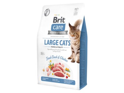33756 1113 1113 brit care cat grain free large cats power vitality 2kg