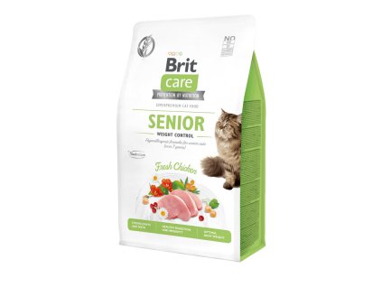 33768 1062 1062 brit care cat grain free senior weight control 0 4 kg