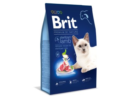 33960 1605 1605 brit premium by nature cat sterilized lamb 3