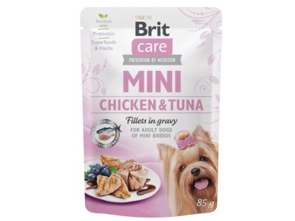 34218 732 732 brit care mini chicken tuna fillets in gravy 85 g