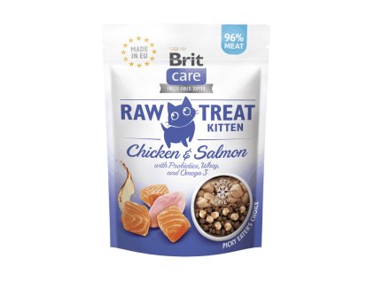 34350 1248 1248 brit raw treat cat kitten 40 g