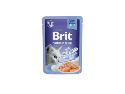 34398 1704 1704 brit premium by nature cat delicate fillets in jelly with salmon 85 g