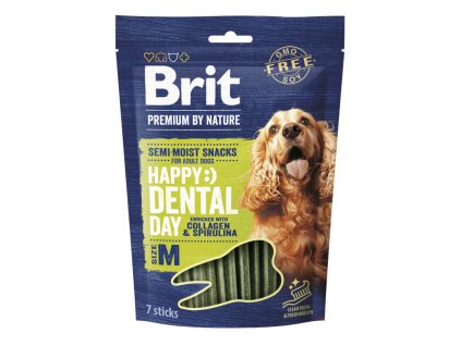 34446 1512 1512 brit premium by nature dog dental snacks m 180 g
