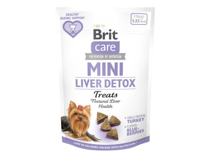 34461 1818 1818 brit care dog mini treats liver detox 50 g