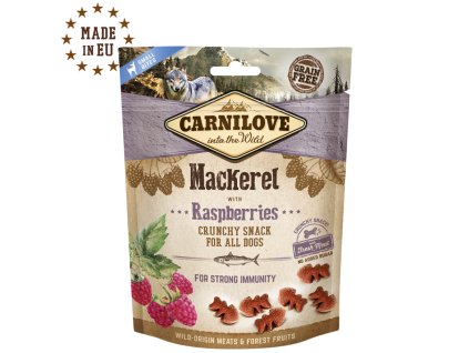 276 276 carnilove dog crunchy snack mackerel with raspberries with fresh meat1