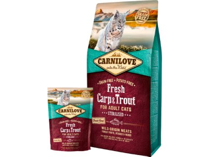387 carnilove cat fresh carp trout sterilized1