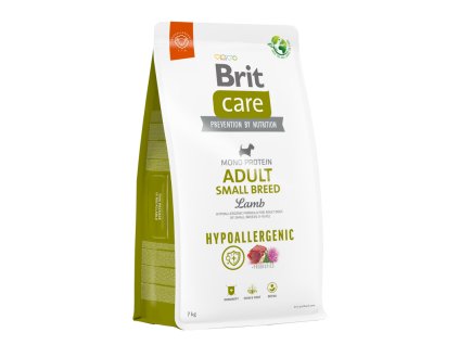 555 brit care dog hypoallergenic adult small breed 3