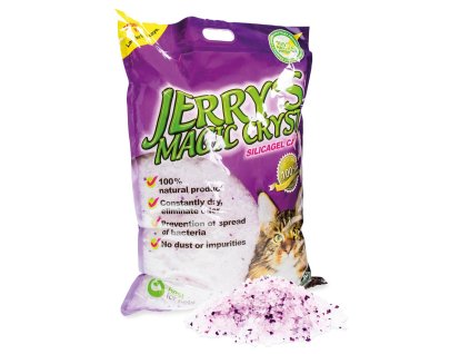 Kočkolit Jerrys Magic Crystals 16l Levandule